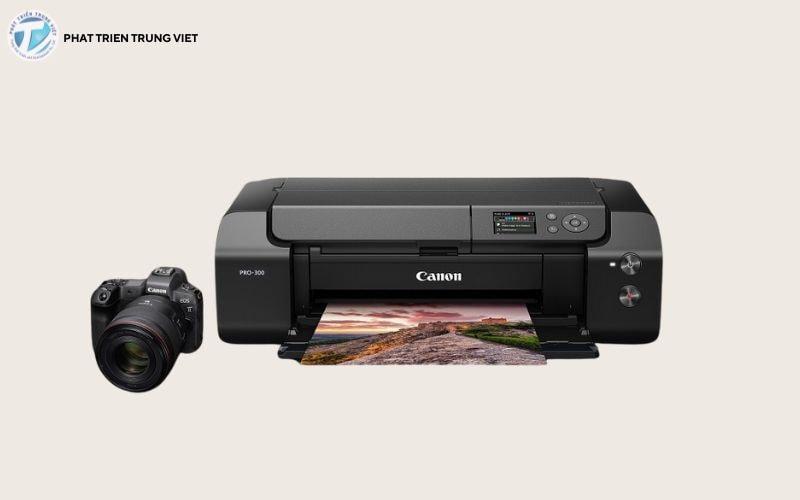Sửa lỗi máy in màu Canon bị sọc ngang